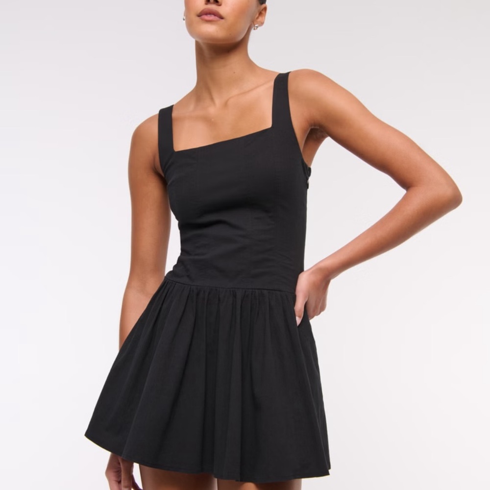 A&F Mila Drop-Waist Mini Dress XXS Petite
